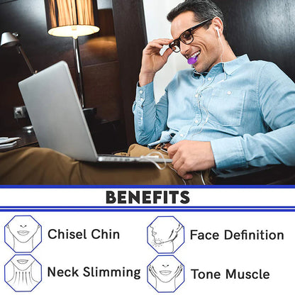 Transform Your Look with Our 3PCS Jawline Exerciser Set - Achieve a Defined Jawline with Ease!